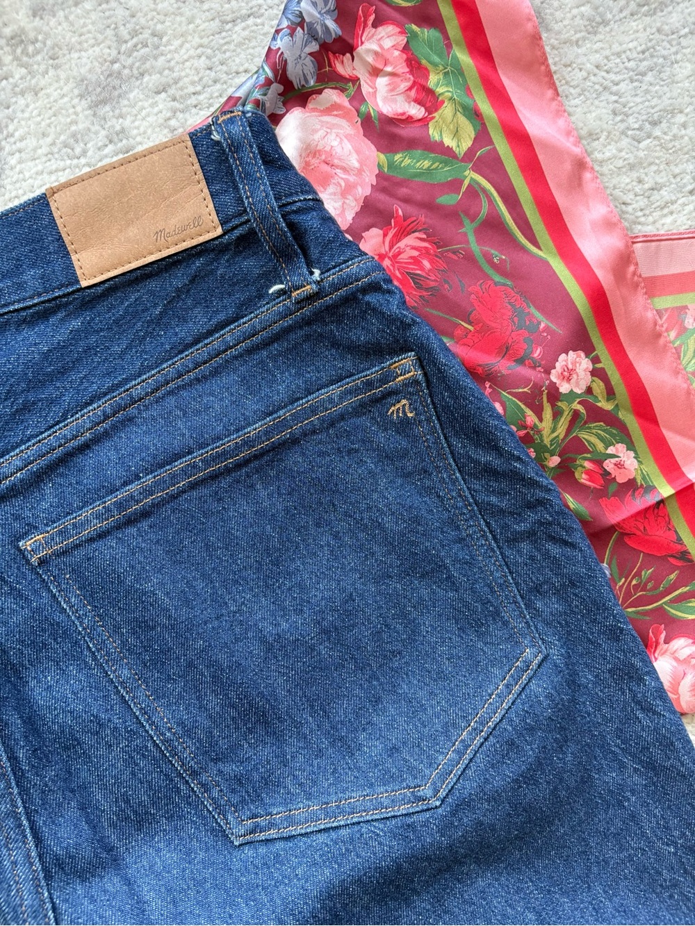Madewell Dark Blue Denim Jeans